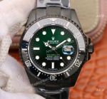 Swiss Grade Replica Rolex Sea Dweller D-Green Dial Blacksteel Watch 43mm